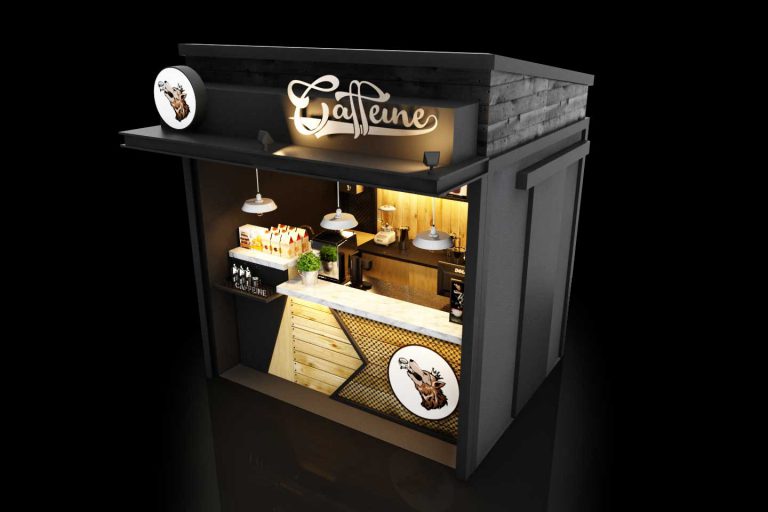 3D Perspective Cafe