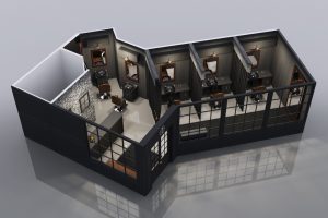 Barber 3D Perspective