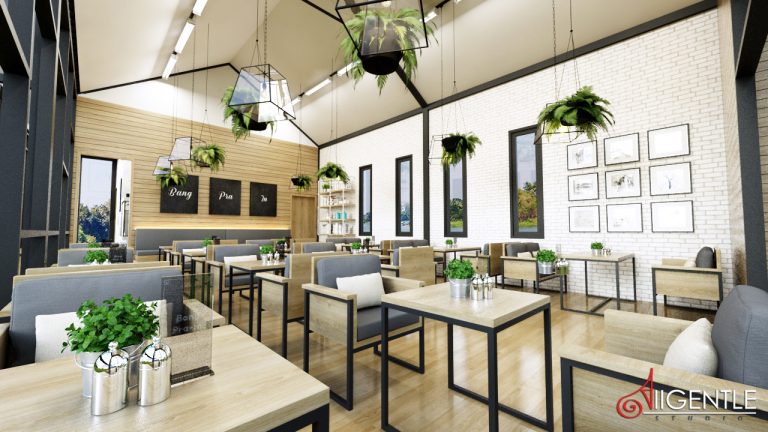 งานออกแบบร้านอาหาร ออกแบบคาเฟ่