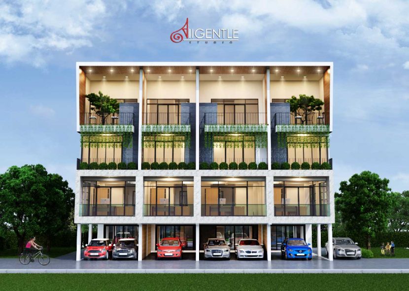 ภาพ3D-ภายนอก,รับทำภาพ-3D , รับทำภาพ 3D Perspective , 3D Perspective