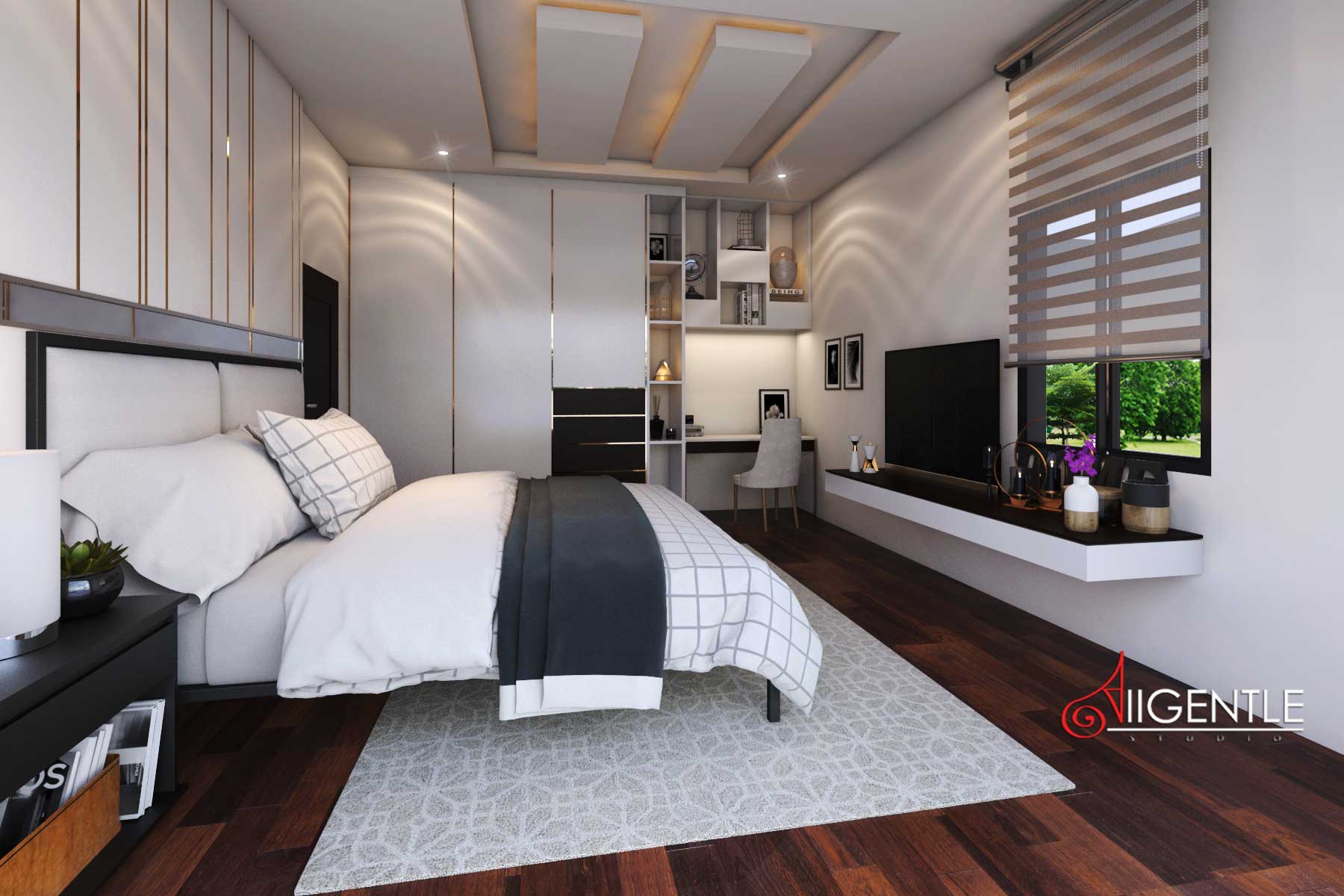 งานออกแบบ3Dบ้าน Modern - รับทำภาพ 3D เขียนแบบ3D ออกแบบร้านค้า เขียนแบบ ...