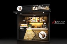 ออกแบบ Kiosk ออกแบบร้านกาแฟ