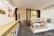 ออกแบบ3D, ออกแบบร้านกาแฟ ออกแบบ3D, ออกแบบร้านกาแฟ